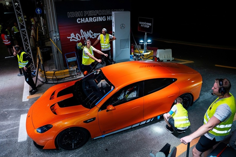 Электрический Mercedes-AMG GT XX совершил кругосветку за 7,5 дней, но есть нюанс